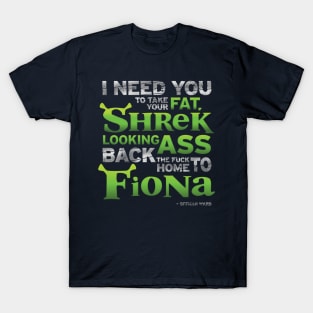 Shrek Looking Ass T-Shirt